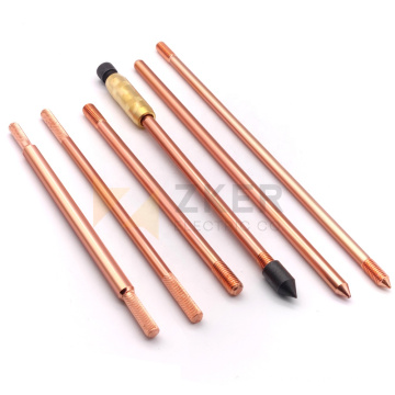 Ground rod Earth rod Copper bonded rod  Copper clad steel for earthing system